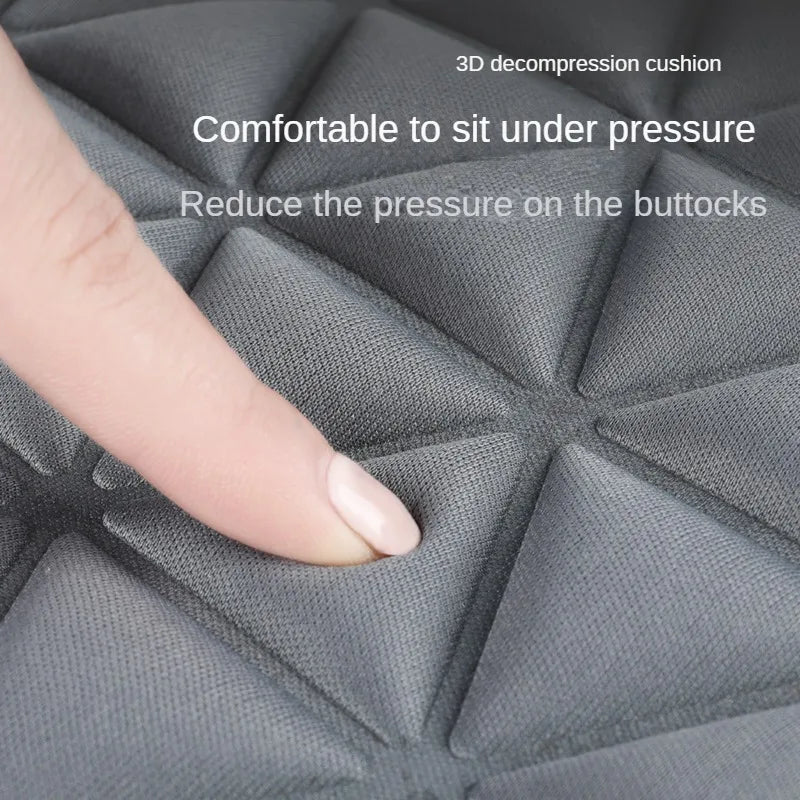 3D Triangle Massage Car Seat Cover Reduce Hip and Back Pain Breathable