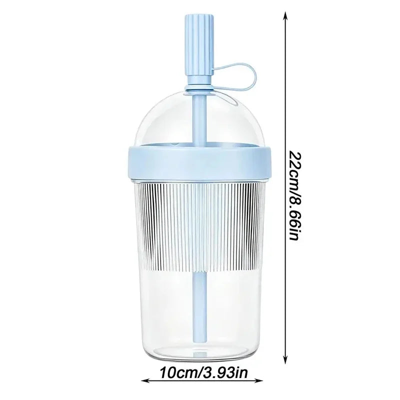 Coffee Cups With Lids Reusable Drinkware With Lid And Straw Cold Drink