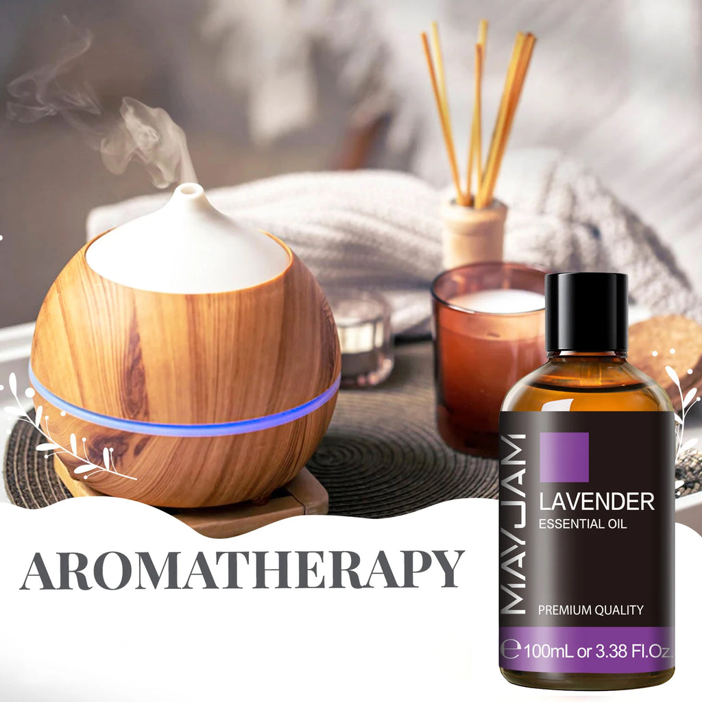 MAYJAM 100ML Pure Natural Plants Essential Oil For Humidifiers