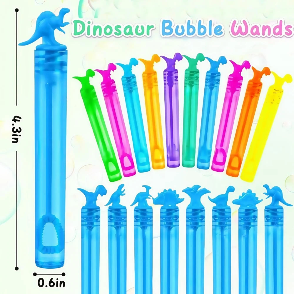 Cute Dinosaur Bubble Empty Bottle Birthday Party Baby Shower