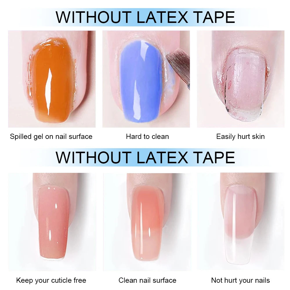 15ml Nail Peel Off Liquid Anti-Overflow Glue Edge Latex Tape, Nail