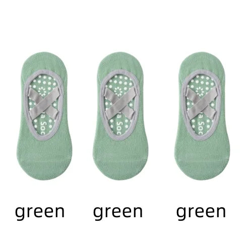Professional Women Yoga Socks Silicone Anti-Slip Ballet