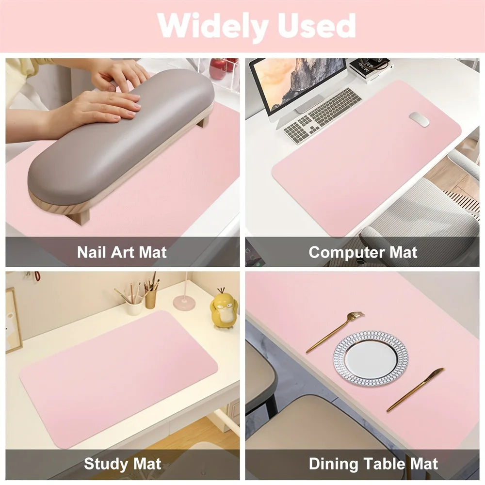 Nail Art Table Mat Foldable Hand Rest Pad For Nail Armrest Cushion