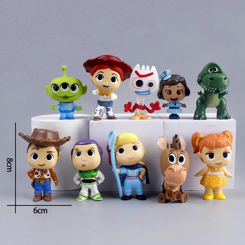 Toy Story 5 Action Figures Toys Woody Buzz Lightyear Jessie Lilypad