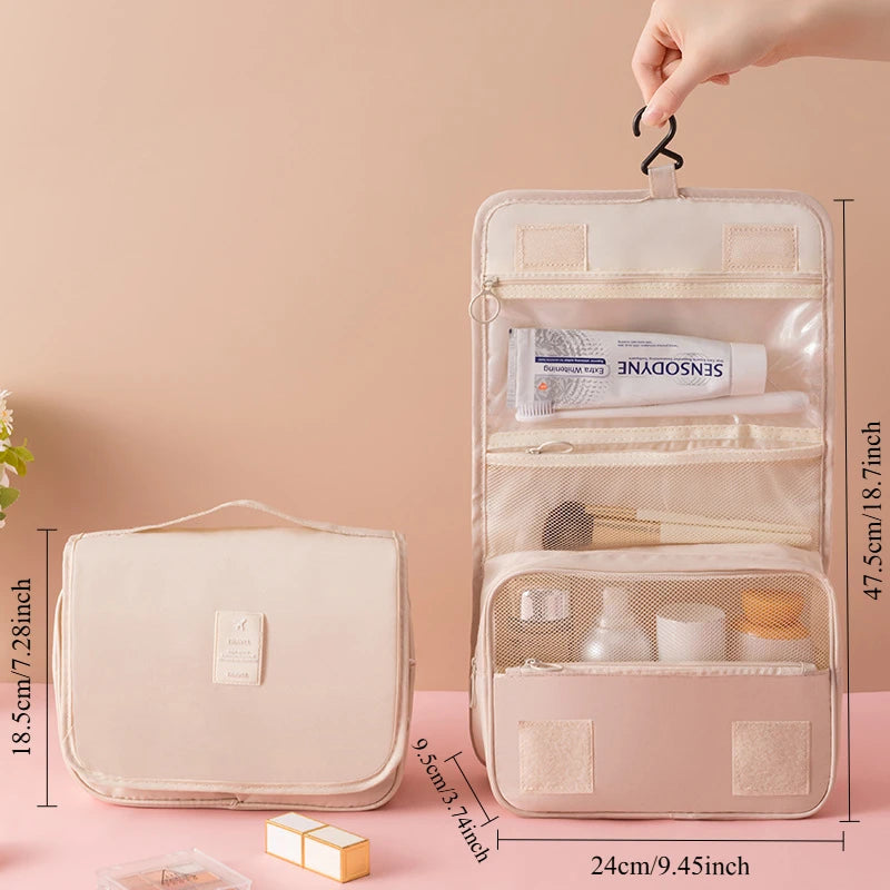 Portable Hook Toilet Bag Multi Functional Travel Waterproof Wear