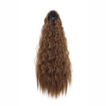 22Inch Synthetic Long Kinky Curly Ponytail Hair Extension Drawstring