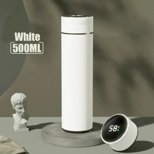 500ML Temperature Display Thermos Cup Stainless Steel Divided Thermos