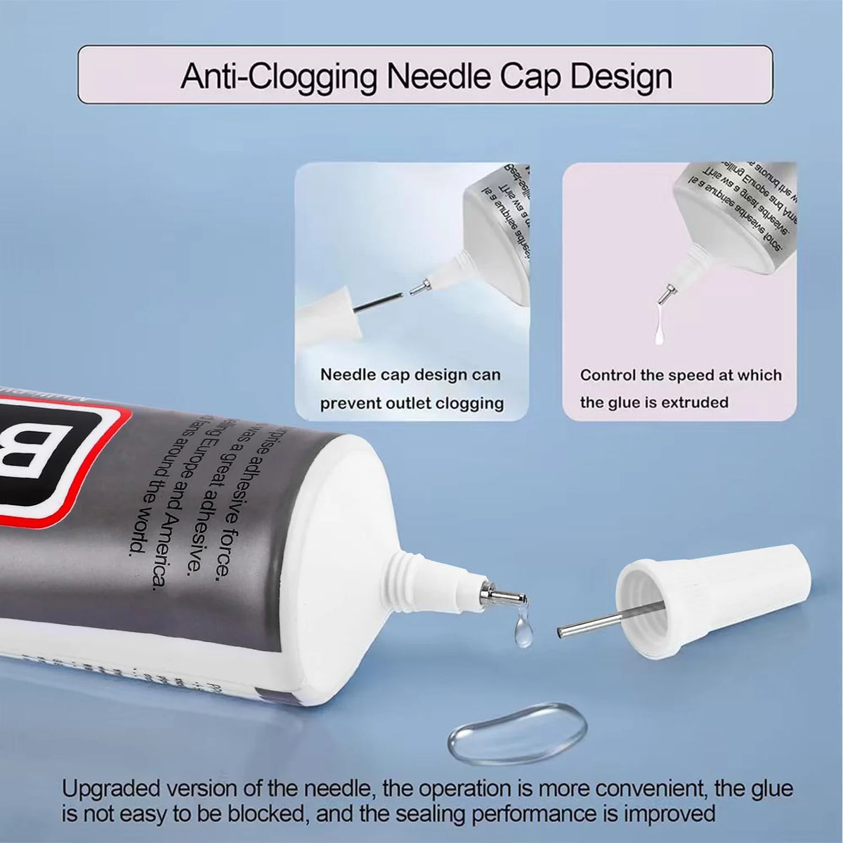 1-10Pcs Loolifl B-7000 Super Glue Safety Materials Epoxy Resin Repair