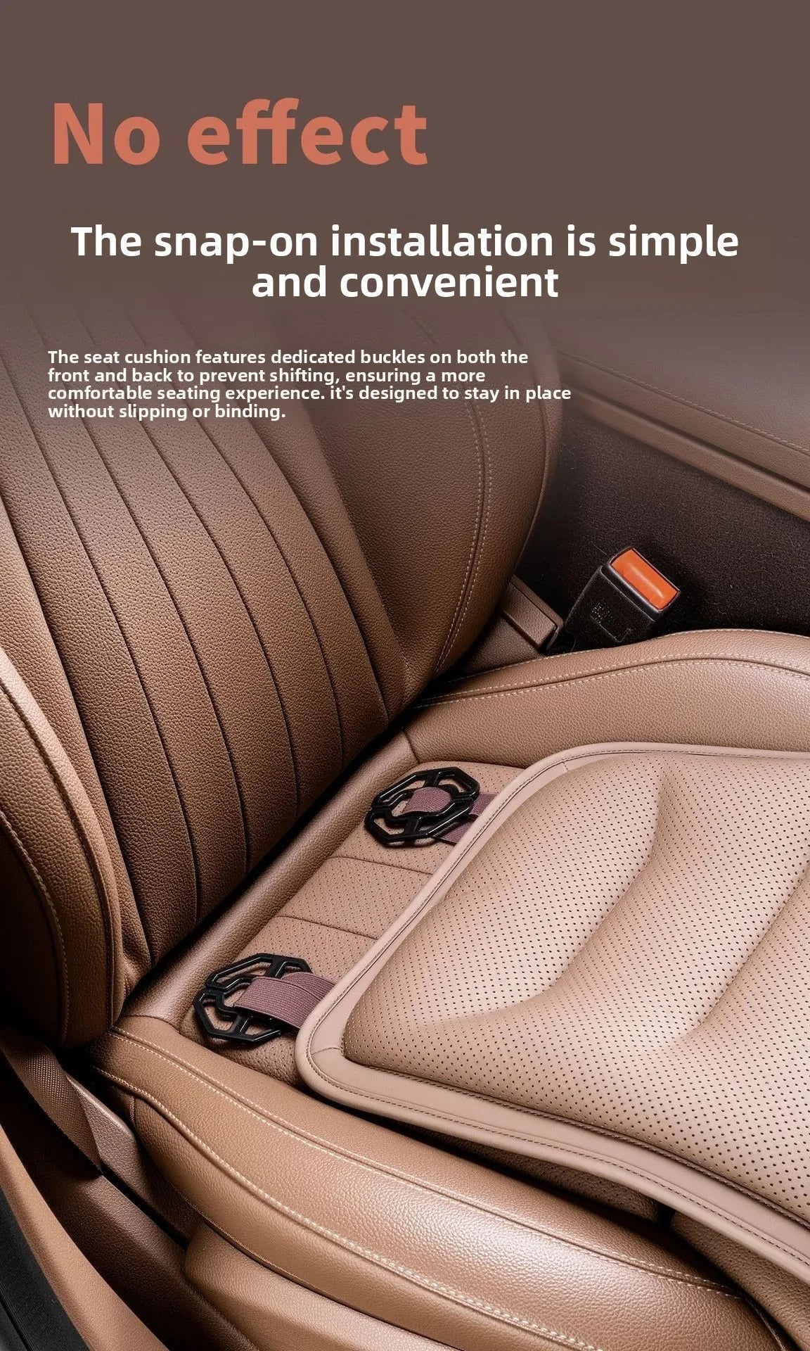 Car Seat Cushion With Leg Support Universal Car Seat Protection