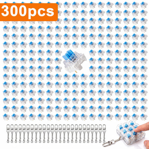 50 Pcs 3-Pin MX Style Mechanical Keyboard Switches Clicky Keyboard