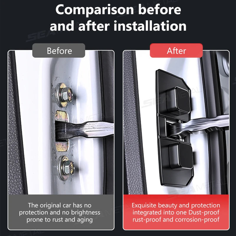 SEAMETAL Car Door Shockproof Cushion Waterproof Silicone Shock
