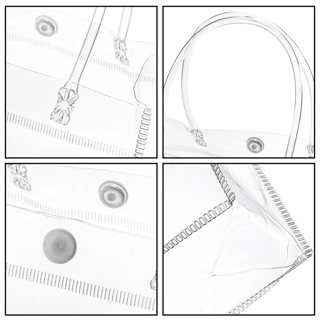 Clear Plastic Gift Bags with Handle Transparent Gift Bag
