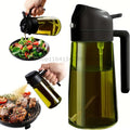 2-in-1 Oil Sprayer Dispenser Olive Oil Dispenser Oil Spray Bottle