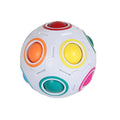 Kids Antistress Cube Magic Fidget Toys Puzzle Rainbow Balls Children