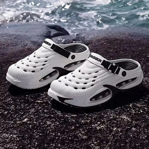 2026 Men's Summer Outdoor Sports Toe-Toe Slippers, Thick-Soled Sandals