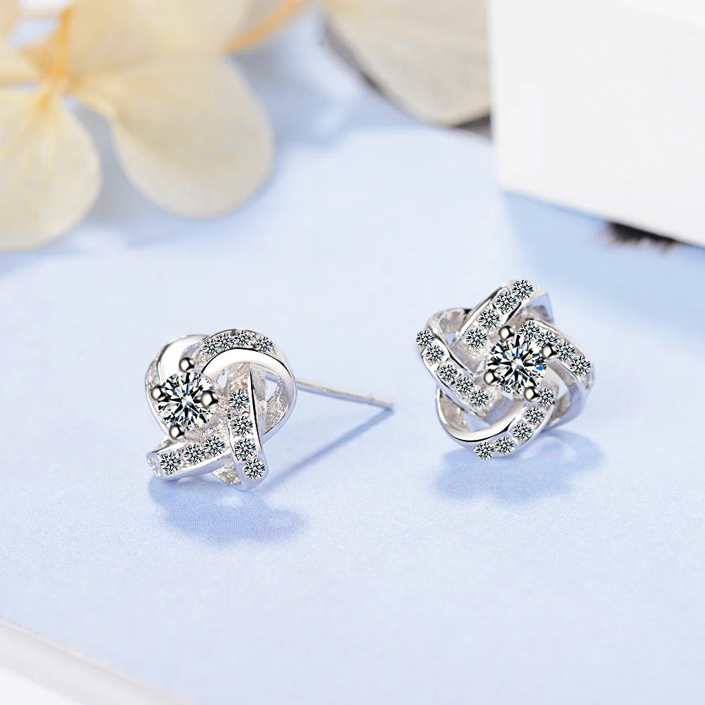 925 Sterling Silver Earrings For Women Sterling-silver-jewelry