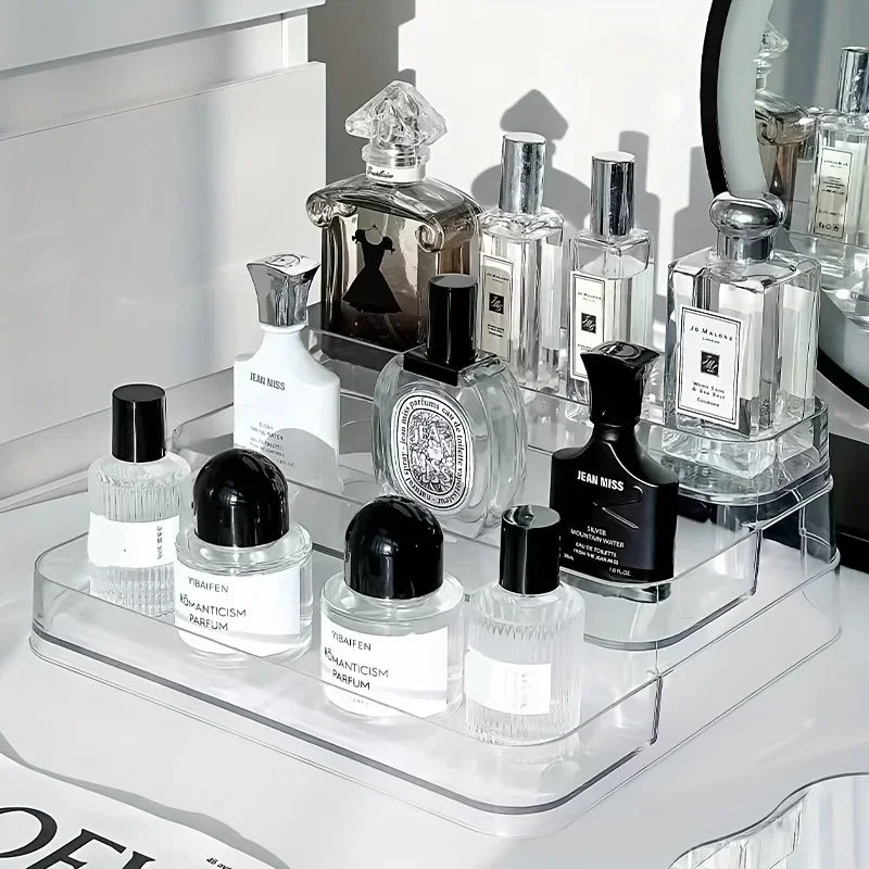 Perfume Storage Box-Cosmetic Storage Box, Sturdy Transparent Rack