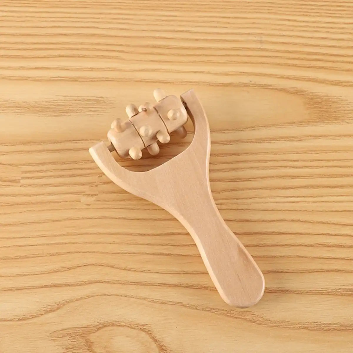 Wooden Roller Massager Therapy Body Massager Face Shoulder Neck Hand