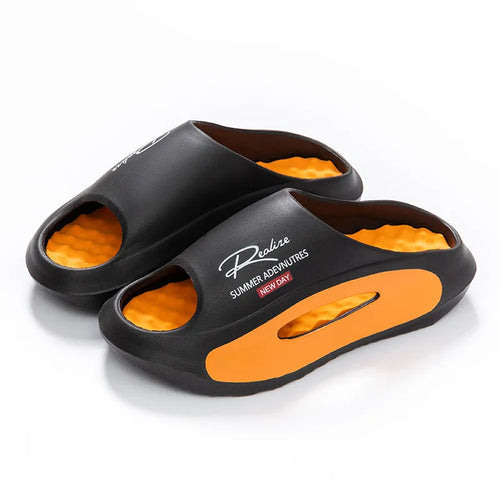 Men Leisure Slippers Women Summer House Shoes Soft EVA Anti-slip