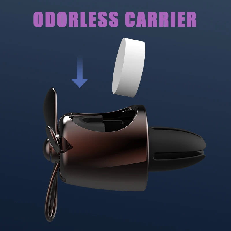 DIY Perfume Odorless Ornaments Airplane Pilot Bulldog Car Air Freshener