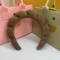 Fashion Microfiber Washing Wristbands Scrunchies Puffy Headband Spa