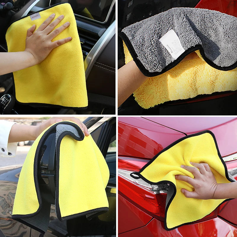 SEAMETAL Microfiber Car Washing Towel High Water Absorption Cleaning