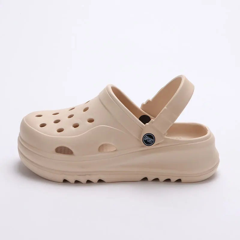 Chunky Platform Clogs Shoes for Women Thick Bottom Non Slip Beach