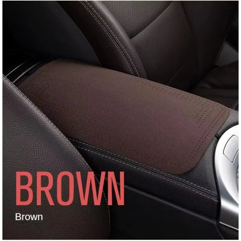 Car armrest cushion Car center armrest cover plush four seasons