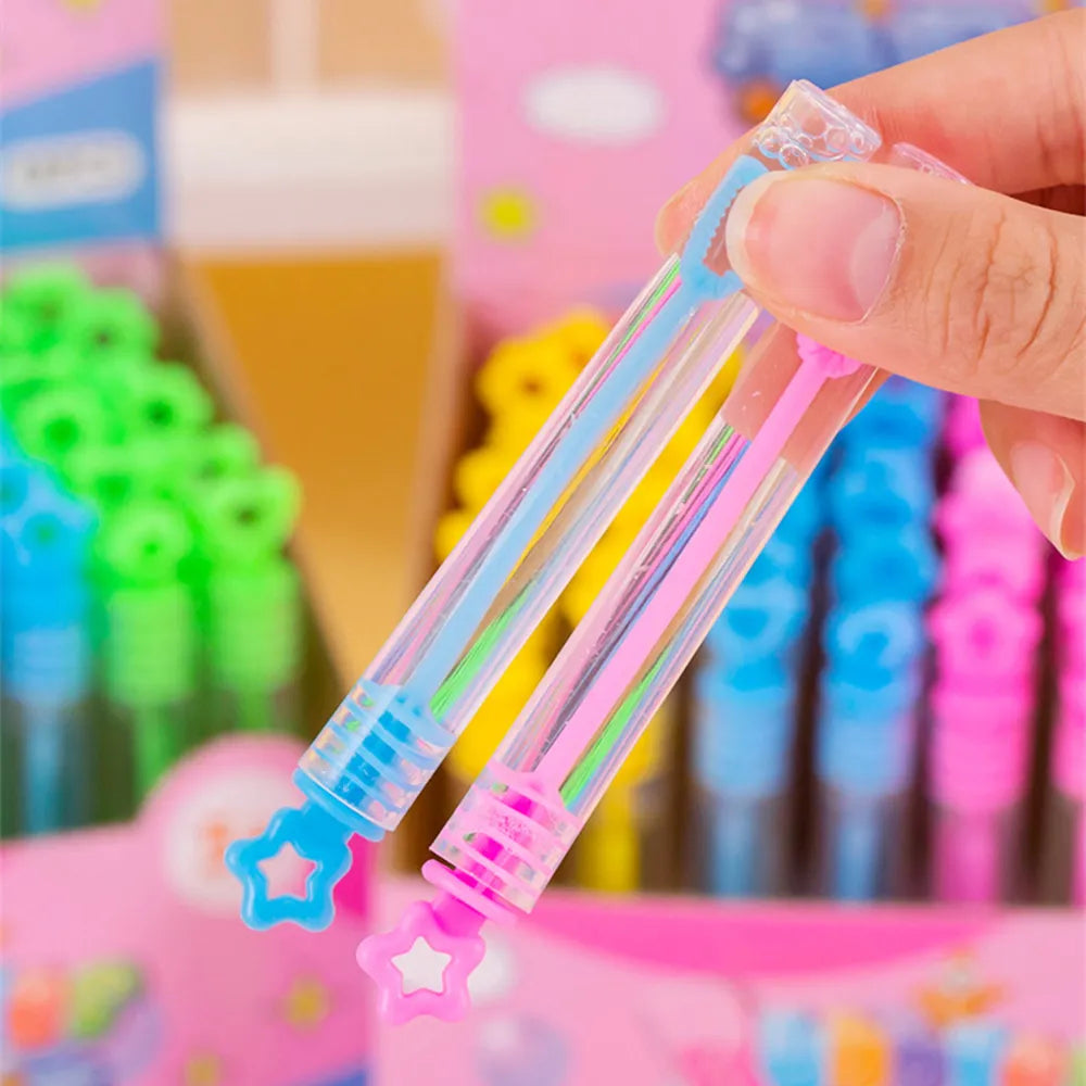 Mini Cute Bubble Empty Tube Toy Kids Birthday Party Favors