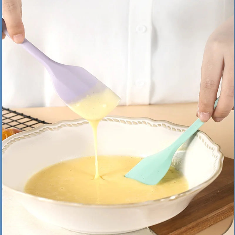 Silicone Cream Spatula Non-Stick Butter Spatula Heat-Resistant Kitchen