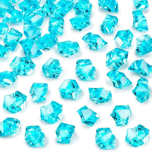 100pcs 11x14mm Crystals Plastic Gems Home Vase Decoration Multi