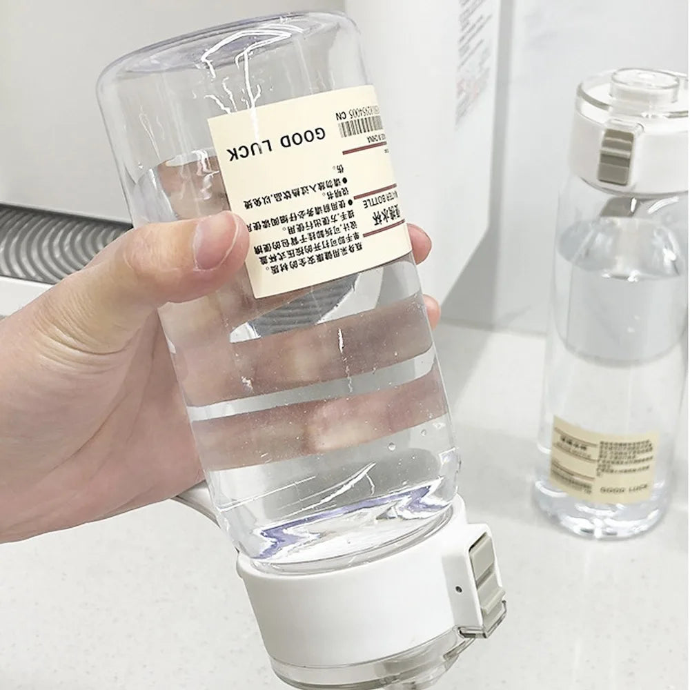 350/550/800/ml Children's School Water Bottle Transparent Water Bottle